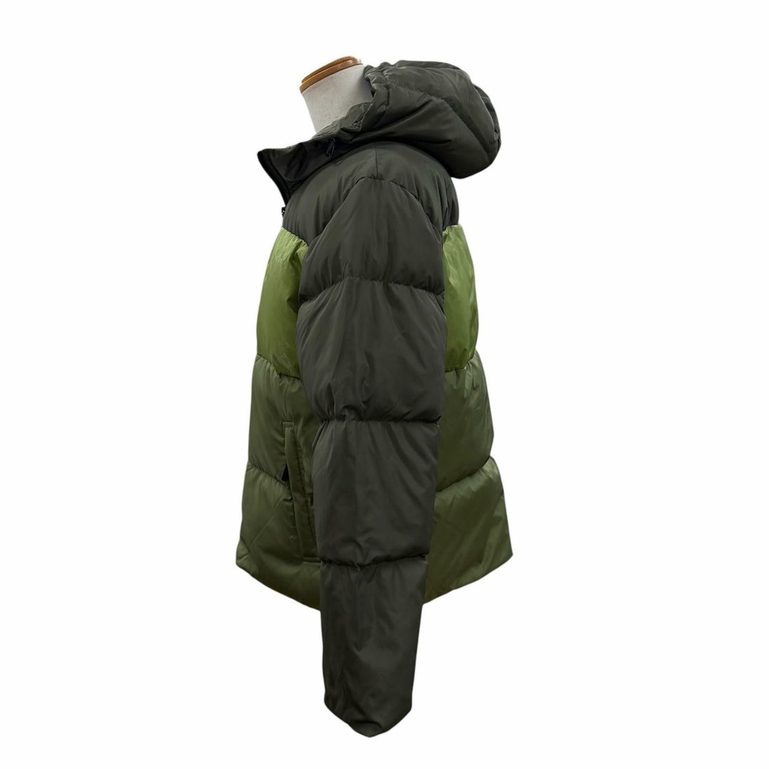 Excellent COACH Down jacket khaki polyester mens XL CBB56