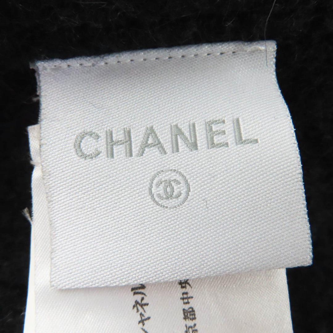 Excellent CHANEL coat Sports line COCO Mark ZIP UP Long Length 36 06A P29214