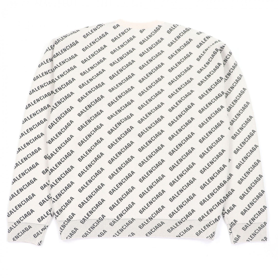Pristine BALENCIAGA sweater All Over Logo Sweaters All-over logo print