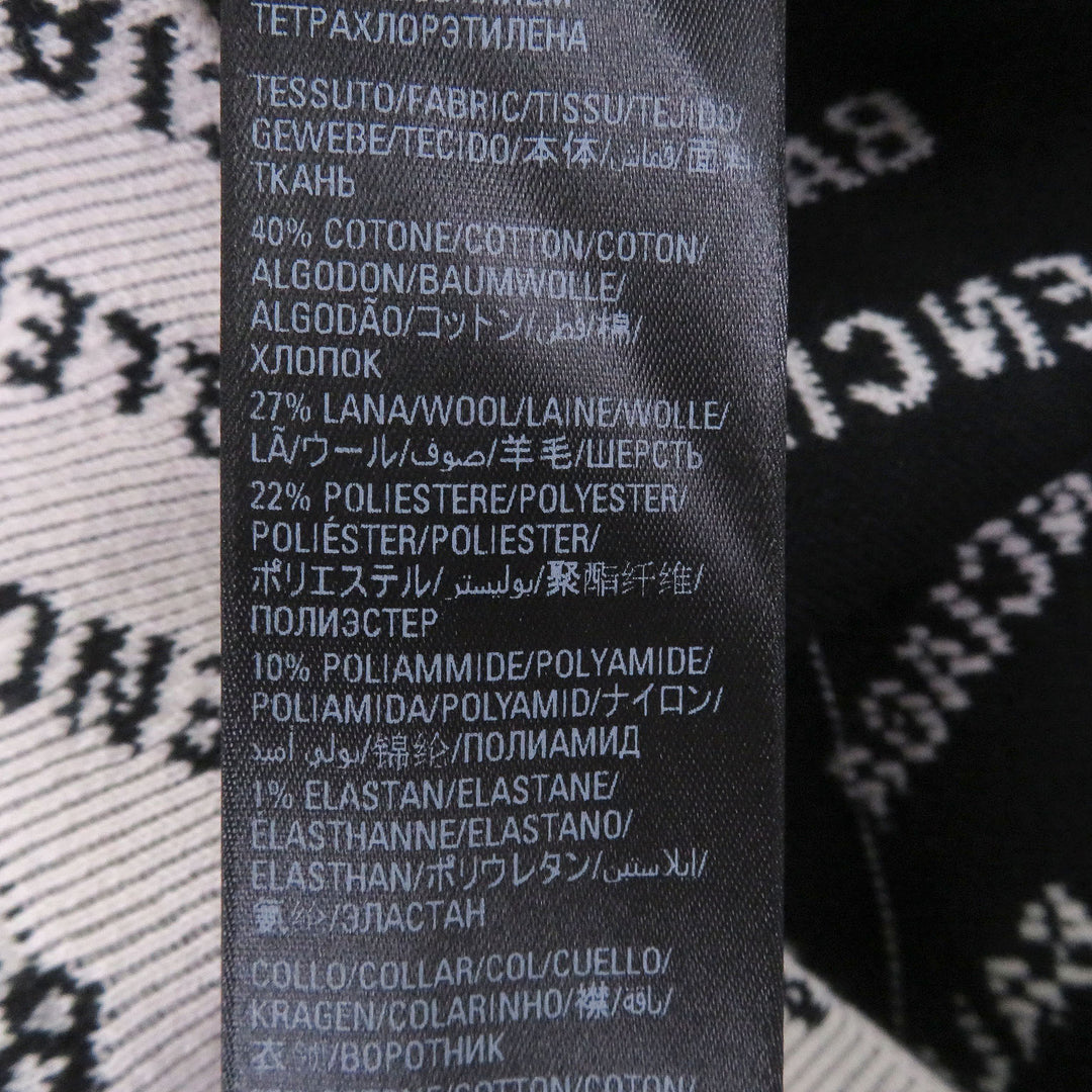 Pristine BALENCIAGA sweater All Over Logo Sweaters All-over logo print