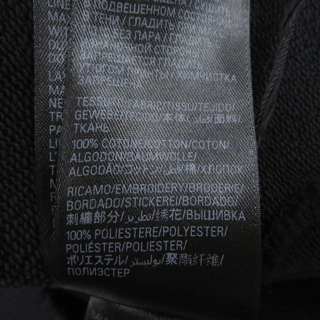 Pristine BALENCIAGA sweat DOUBLE FRONT CREW Tape logo, distressed finish