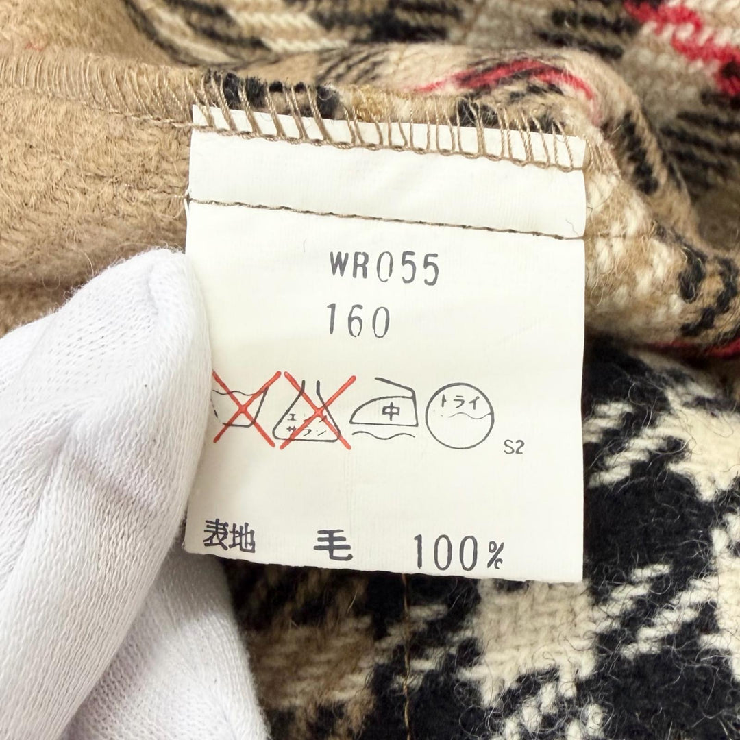Great Burberrys coat Nova check pattern on the back