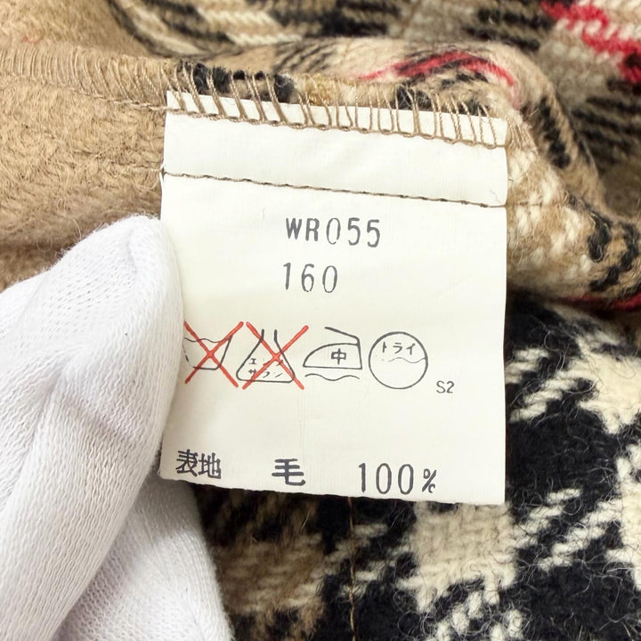 Great Burberrys coat Nova check pattern on the back