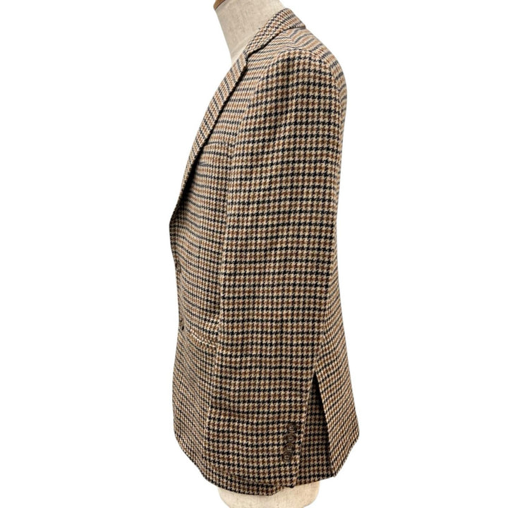 Excellent Brooks Brothers tailored jacket REGENT FIT Single-breasted tweed 37