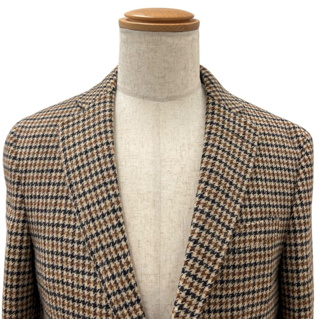 Excellent Brooks Brothers tailored jacket REGENT FIT Single-breasted tweed 37