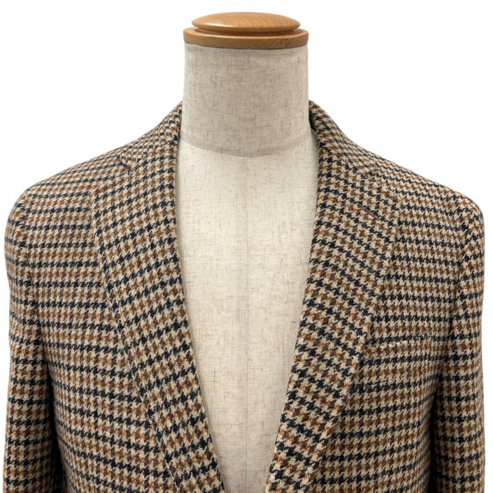 Excellent Brooks Brothers tailored jacket REGENT FIT Single-breasted tweed 37