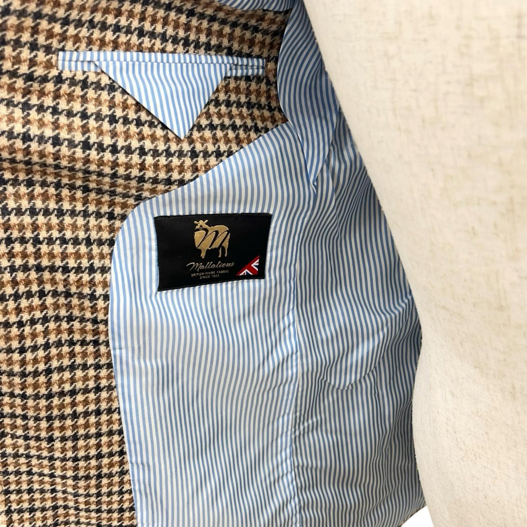 Excellent Brooks Brothers tailored jacket REGENT FIT Single-breasted tweed 37