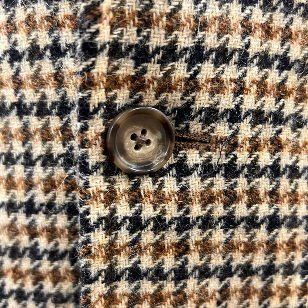 Excellent Brooks Brothers tailored jacket REGENT FIT Single-breasted tweed 37