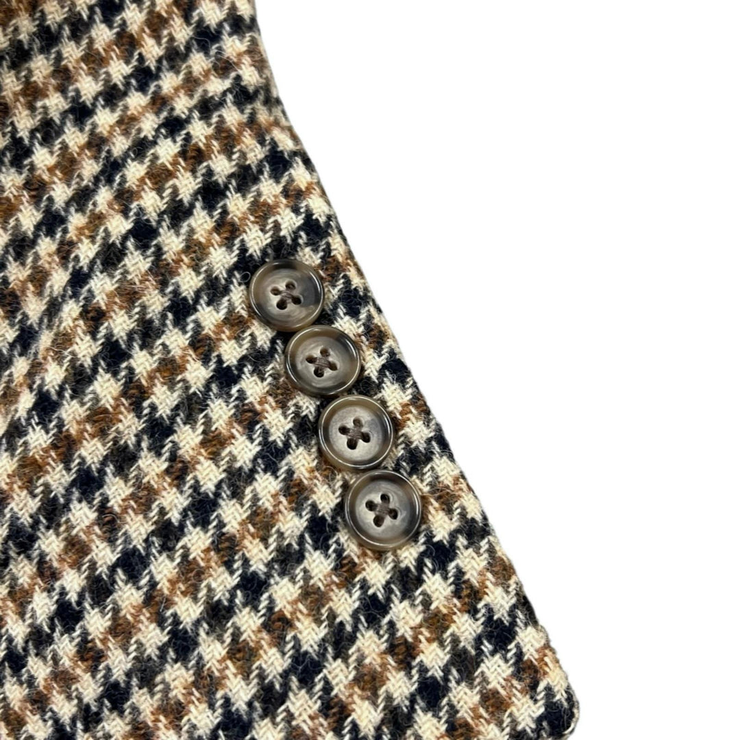 Excellent Brooks Brothers tailored jacket REGENT FIT Single-breasted tweed 37