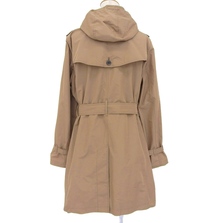 Excellent BURBERRY LONDON coat Brown polyester Women 48