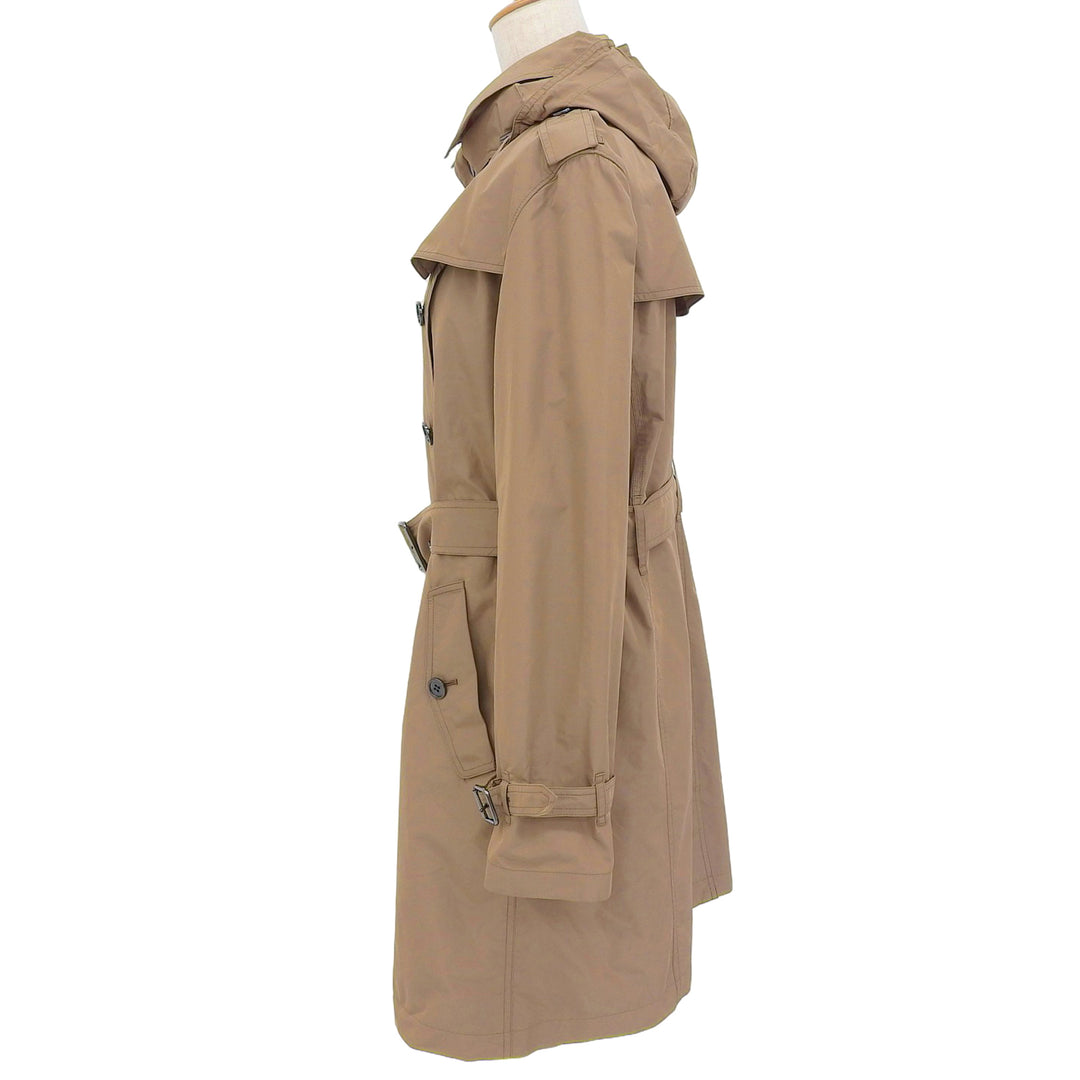 Excellent BURBERRY LONDON coat Brown polyester Women 48