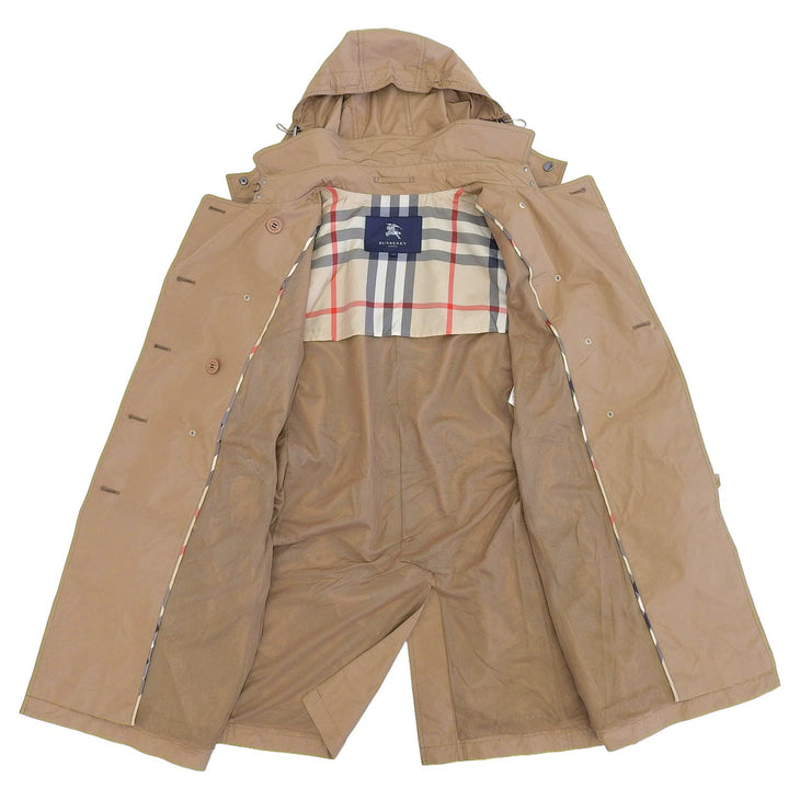 Excellent BURBERRY LONDON coat Brown polyester Women 48