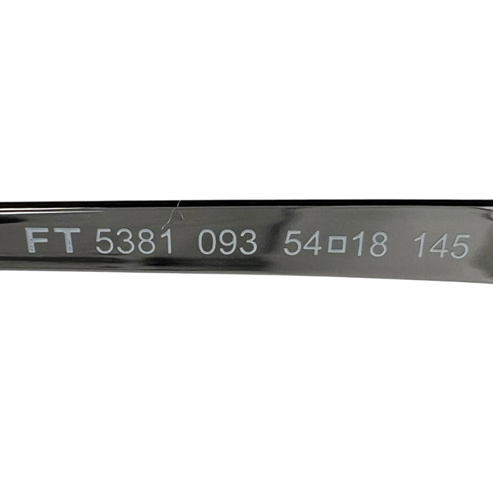 Excellent TOM FORD Glasses Thurmont Silver titanium mens FT5381