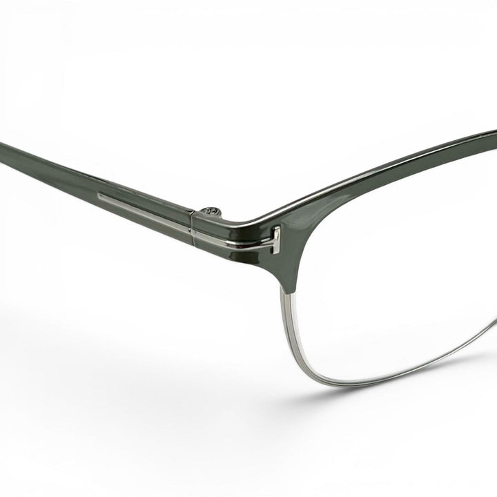 Excellent TOM FORD Glasses Thurmont Silver titanium mens FT5381