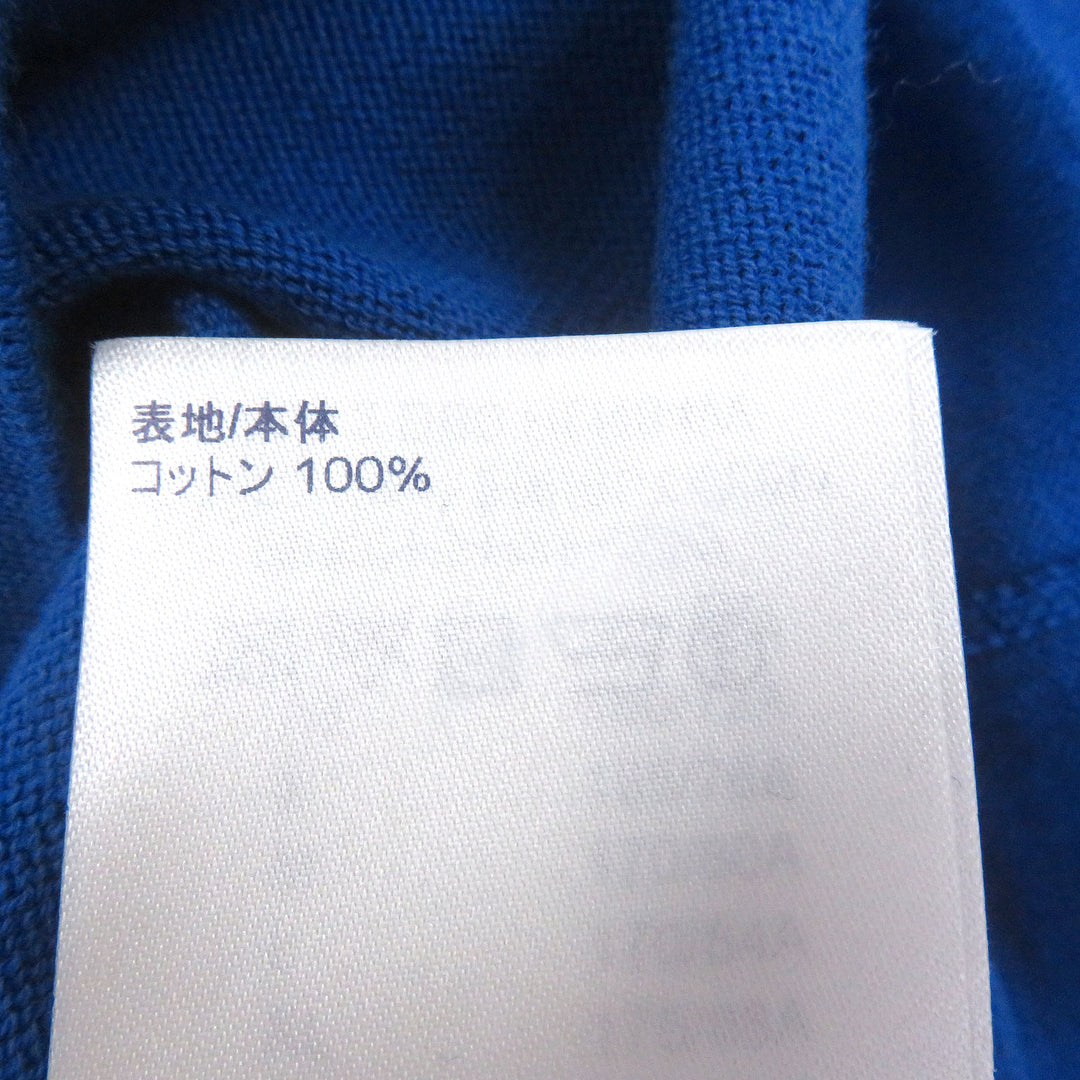 Great LOUIS VUITTON Short sleeve knit Everyday Inside Out blue cotton mens S