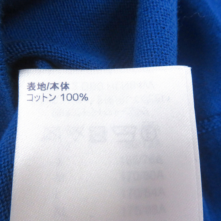 Great LOUIS VUITTON Short sleeve knit Everyday Inside Out blue cotton mens S