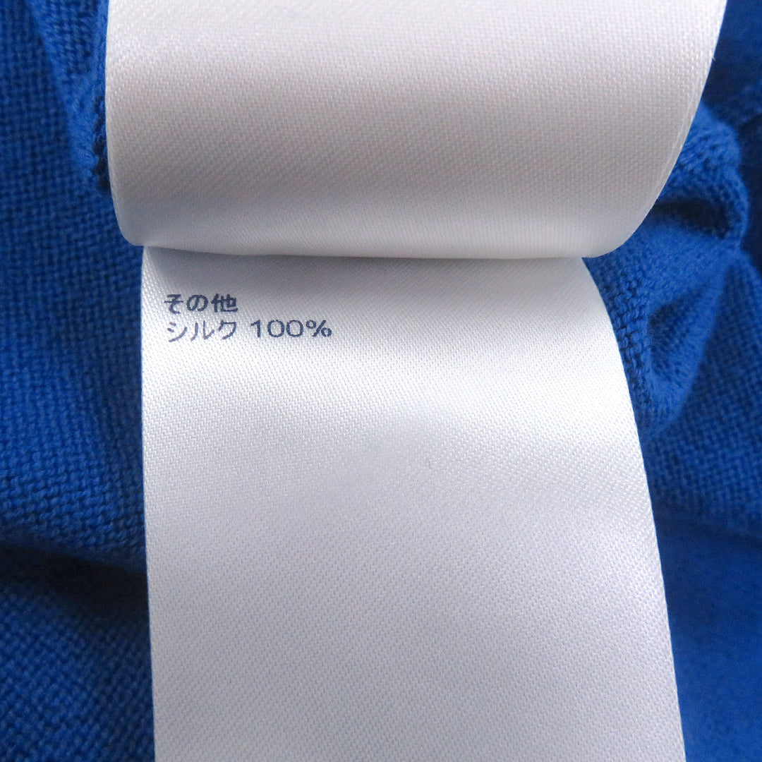 Great LOUIS VUITTON Short sleeve knit Everyday Inside Out blue cotton mens S