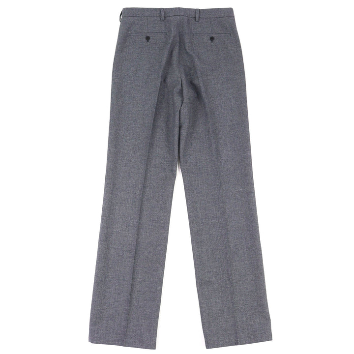 Pristine PRADA Pants Center-press slacks Anthracite wool 48 SPH434