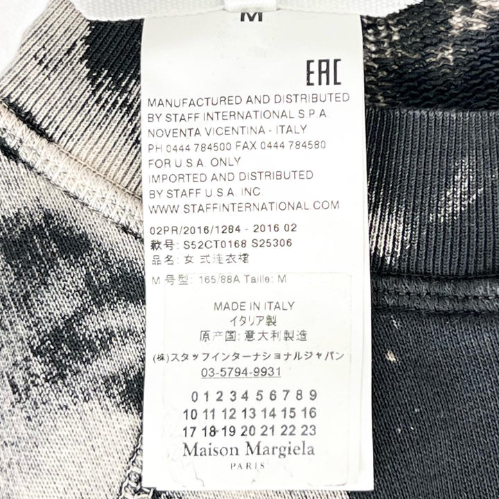 Great MM6 Maison Margiela sweat black cotton Women M S52CT0168