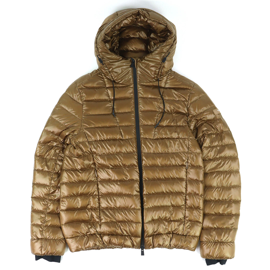 Excellent TATRAS Down jacket ALISEO Logo patch Hooded Light beige MTLA20A4102