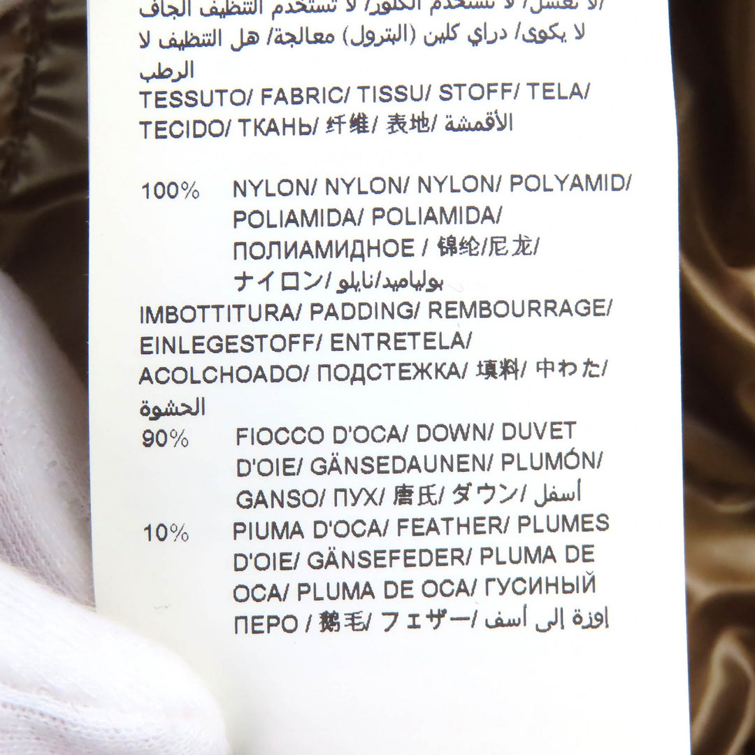 Excellent TATRAS Down jacket ALISEO Logo patch Hooded Light beige MTLA20A4102