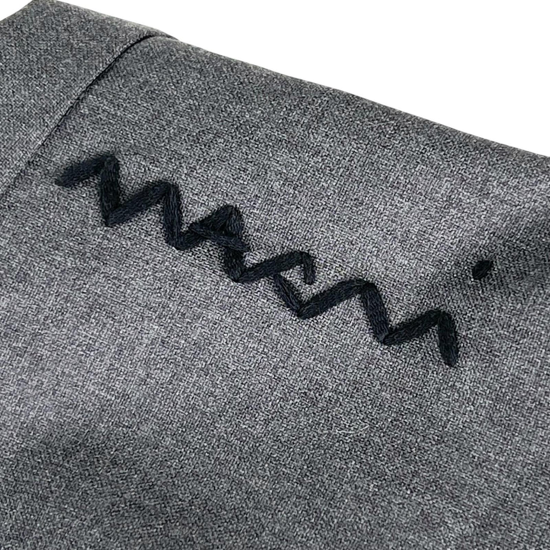 Excellent MARNI skirt Logo embroidered balloon skirt gray Women 42 GOMA0700U0