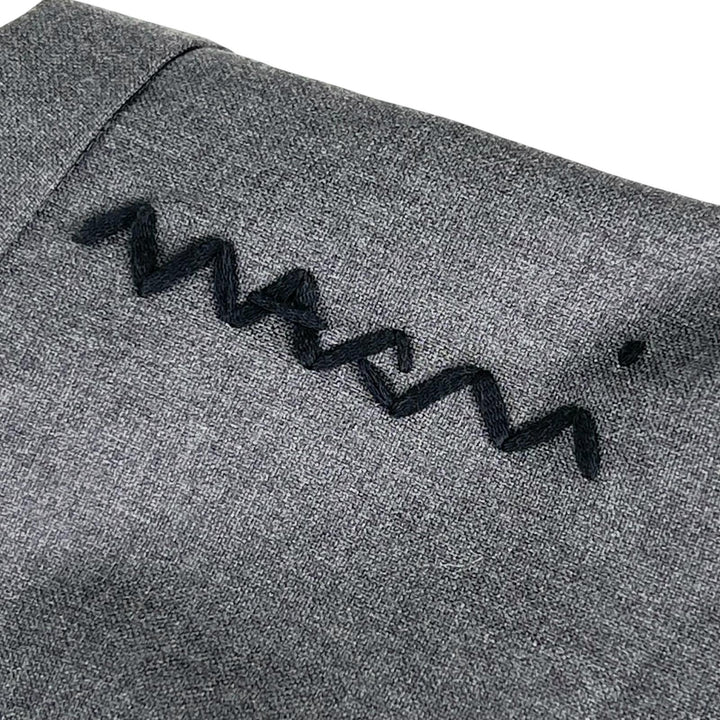 Excellent MARNI skirt Logo embroidered balloon skirt gray Women 42 GOMA0700U0