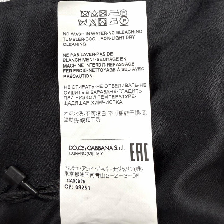 Pristine DOLCE&GABBANA Jacket black wool Women 36 F29EFT