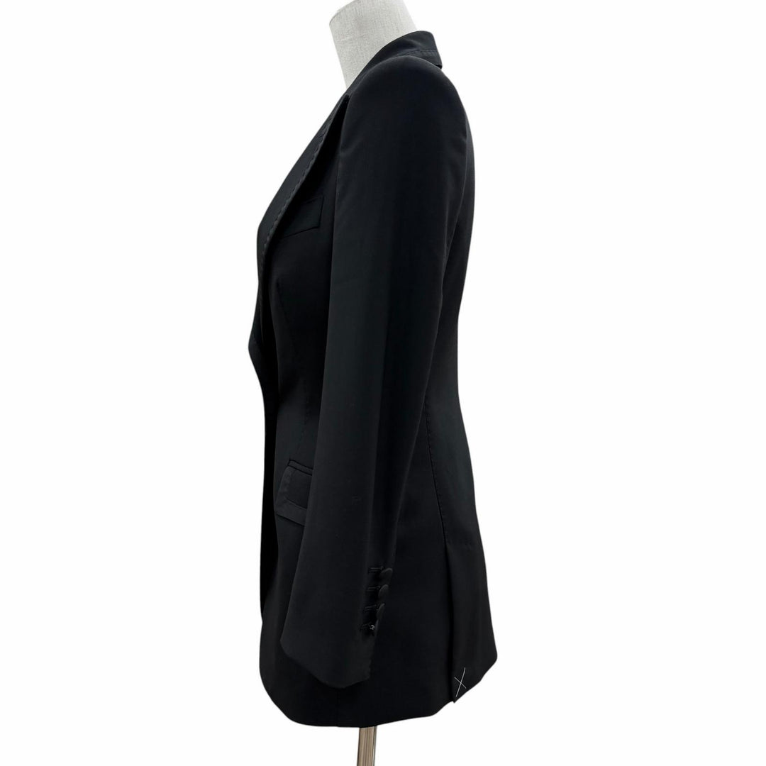 Pristine DOLCE&GABBANA Jacket black wool Women 36 F29EFT