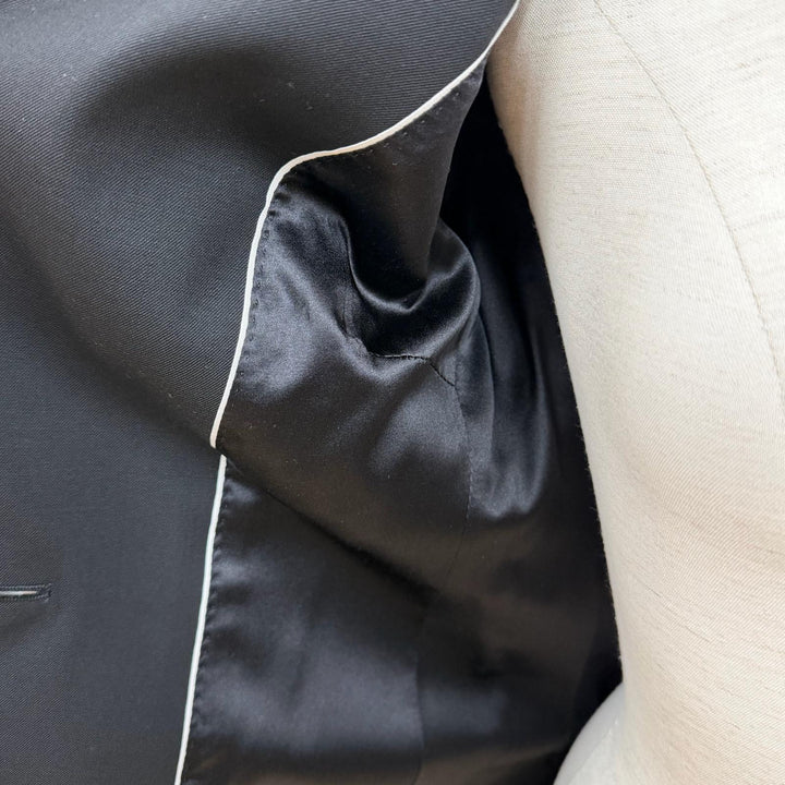 Pristine DOLCE&GABBANA Jacket black wool Women 36 F29EFT