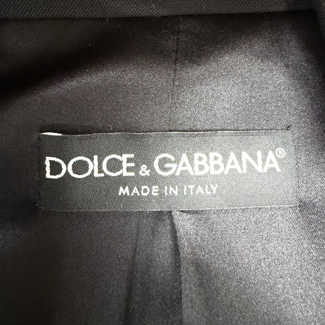Pristine DOLCE&GABBANA Jacket black wool Women 36 F29EFT