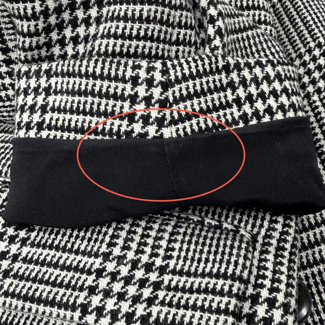 Excellent Christian Dior Jacket black wool Women 40 311V86A1376
