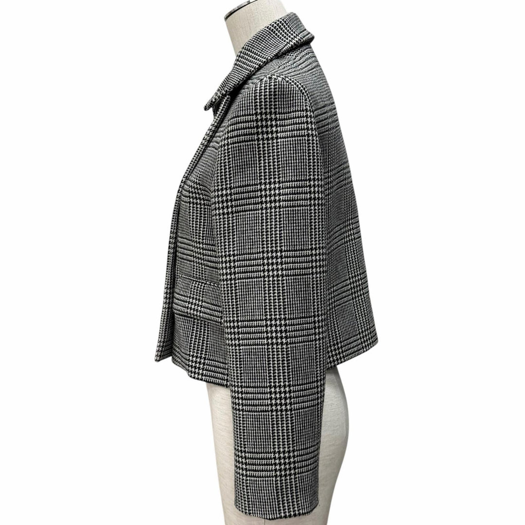Excellent Christian Dior Jacket black wool Women 40 311V86A1376