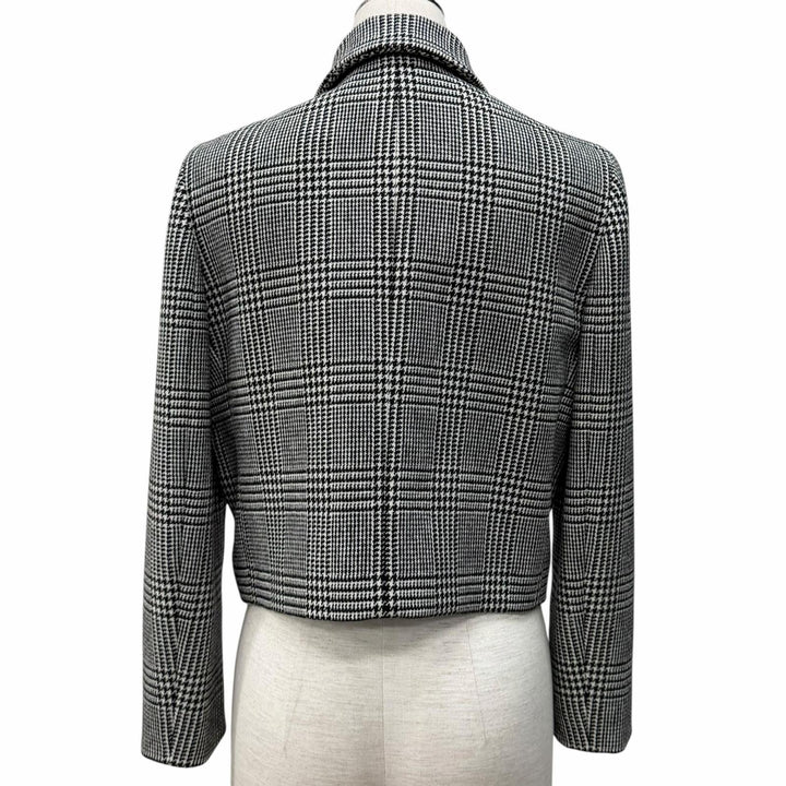 Excellent Christian Dior Jacket black wool Women 40 311V86A1376