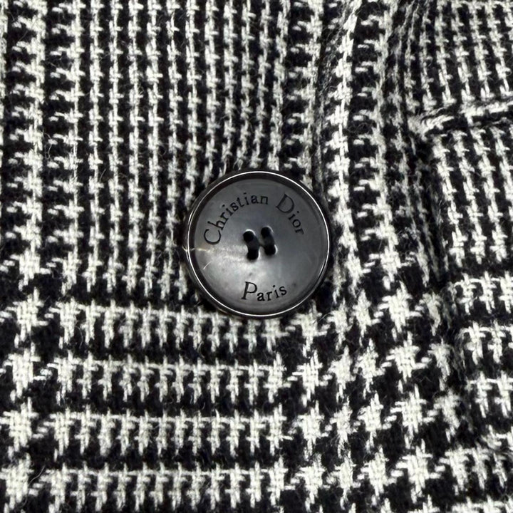 Excellent Christian Dior Jacket black wool Women 40 311V86A1376