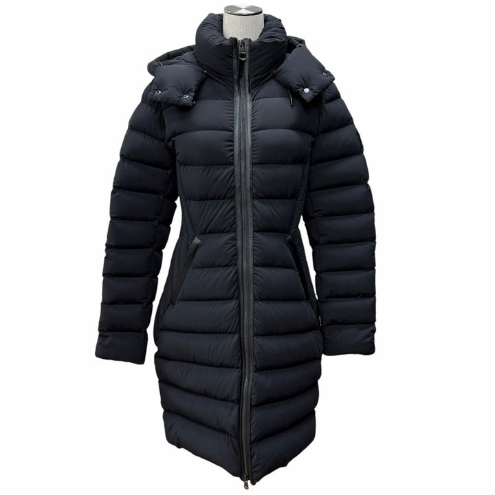 Excellent MACKAGE down coat FARREN black Nylon Women M 11602609-0A