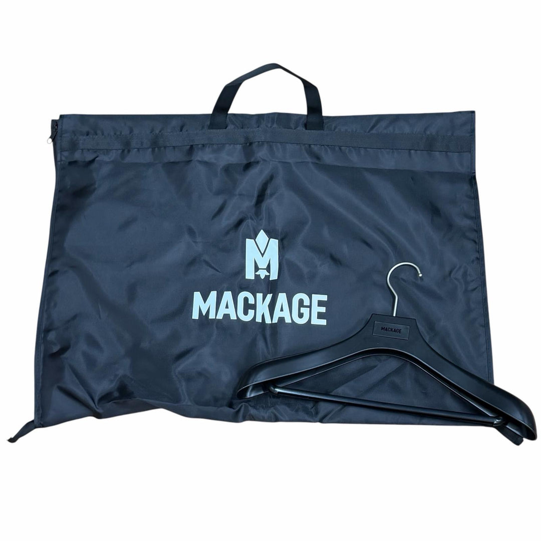 Excellent MACKAGE down coat FARREN black Nylon Women M 11602609-0A