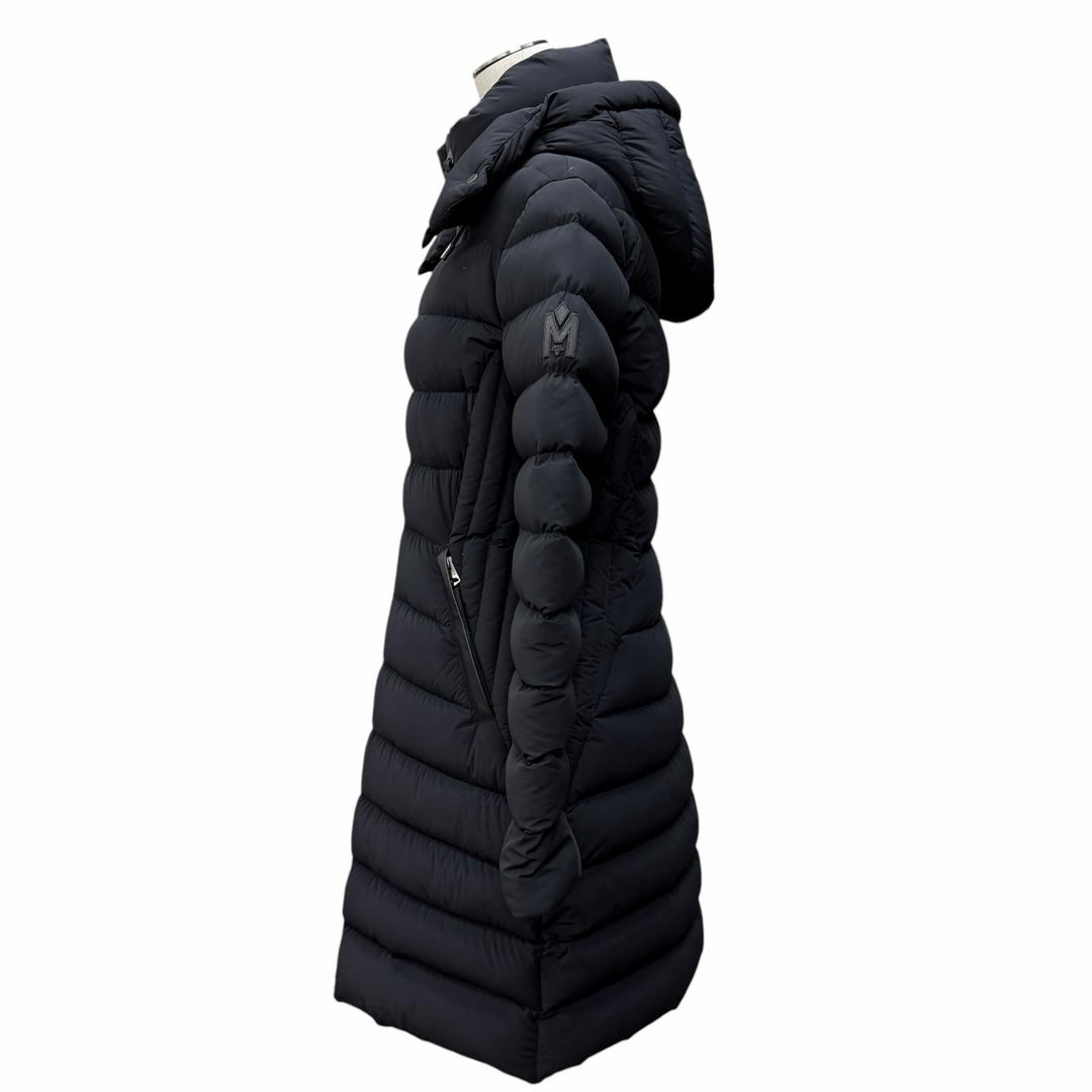 Excellent MACKAGE down coat FARREN black Nylon Women M 11602609-0A