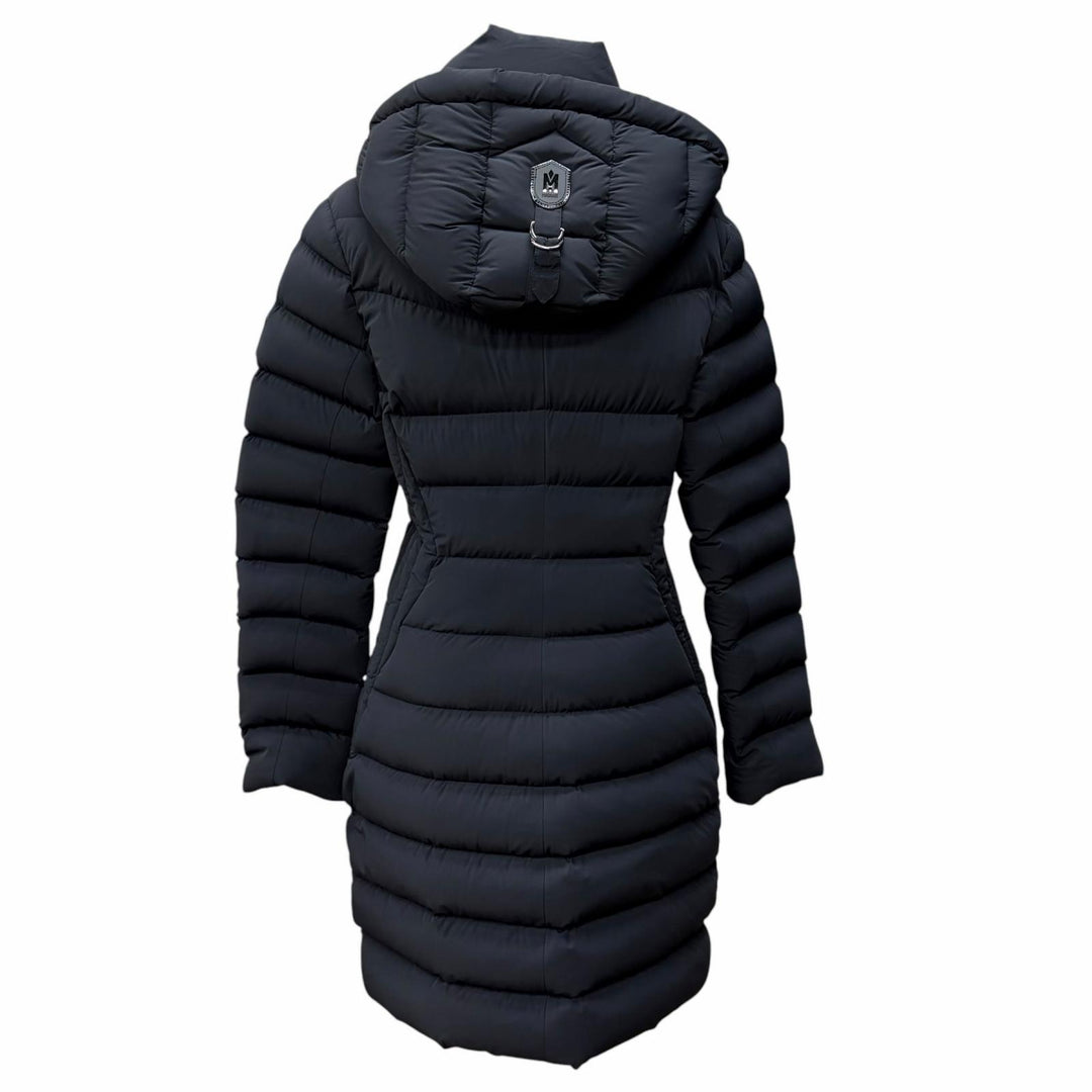 Excellent MACKAGE down coat FARREN black Nylon Women M 11602609-0A