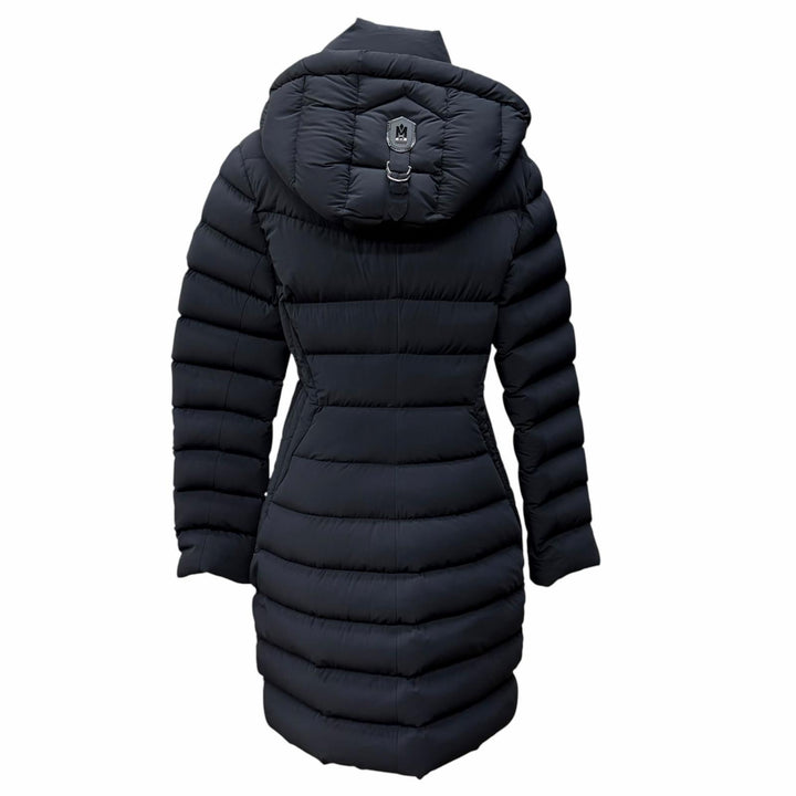 Excellent MACKAGE down coat FARREN black Nylon Women M 11602609-0A