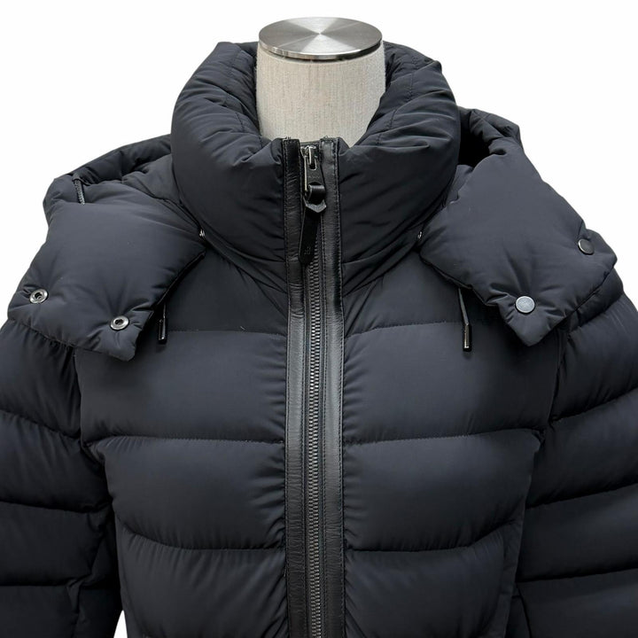 Excellent MACKAGE down coat FARREN black Nylon Women M 11602609-0A