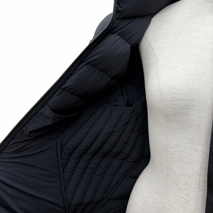 Excellent MACKAGE down coat FARREN black Nylon Women M 11602609-0A