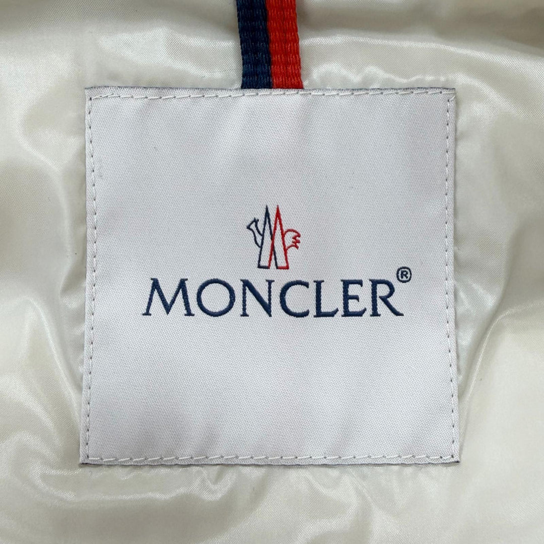 Pristine MONCLER Down jacket GUICHARD beige Nylon Women 1 H20931A00102