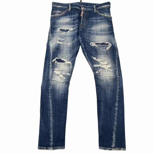 Discounted Very Good DSQUARED2 Denim pants SEXY TWIST JEANS Damage processing