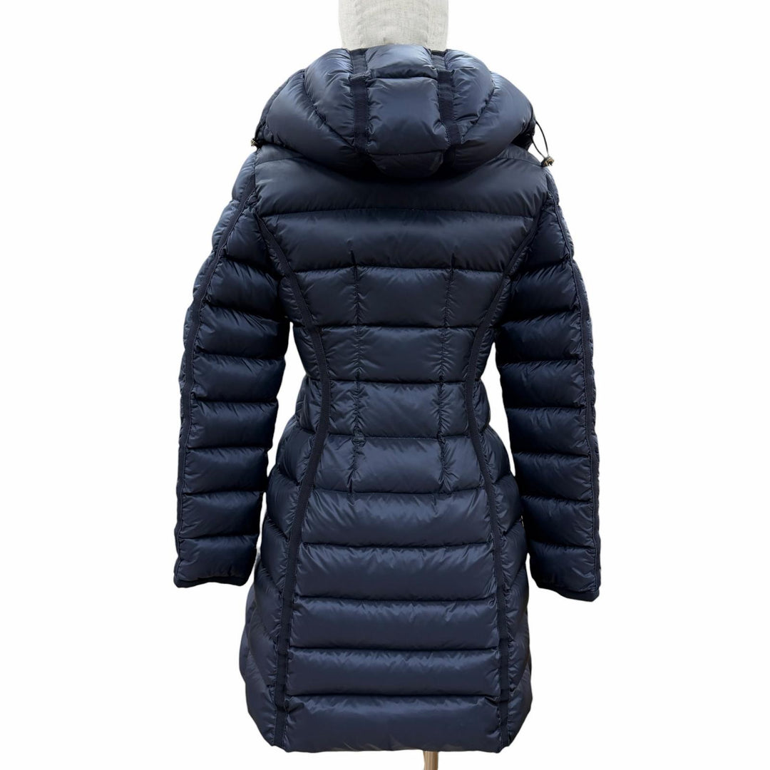 Great MONCLER down coat HERMINE Navy Nylon Women 00 C20934930005