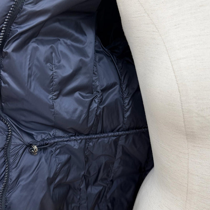 Great MONCLER down coat HERMINE Navy Nylon Women 00 C20934930005
