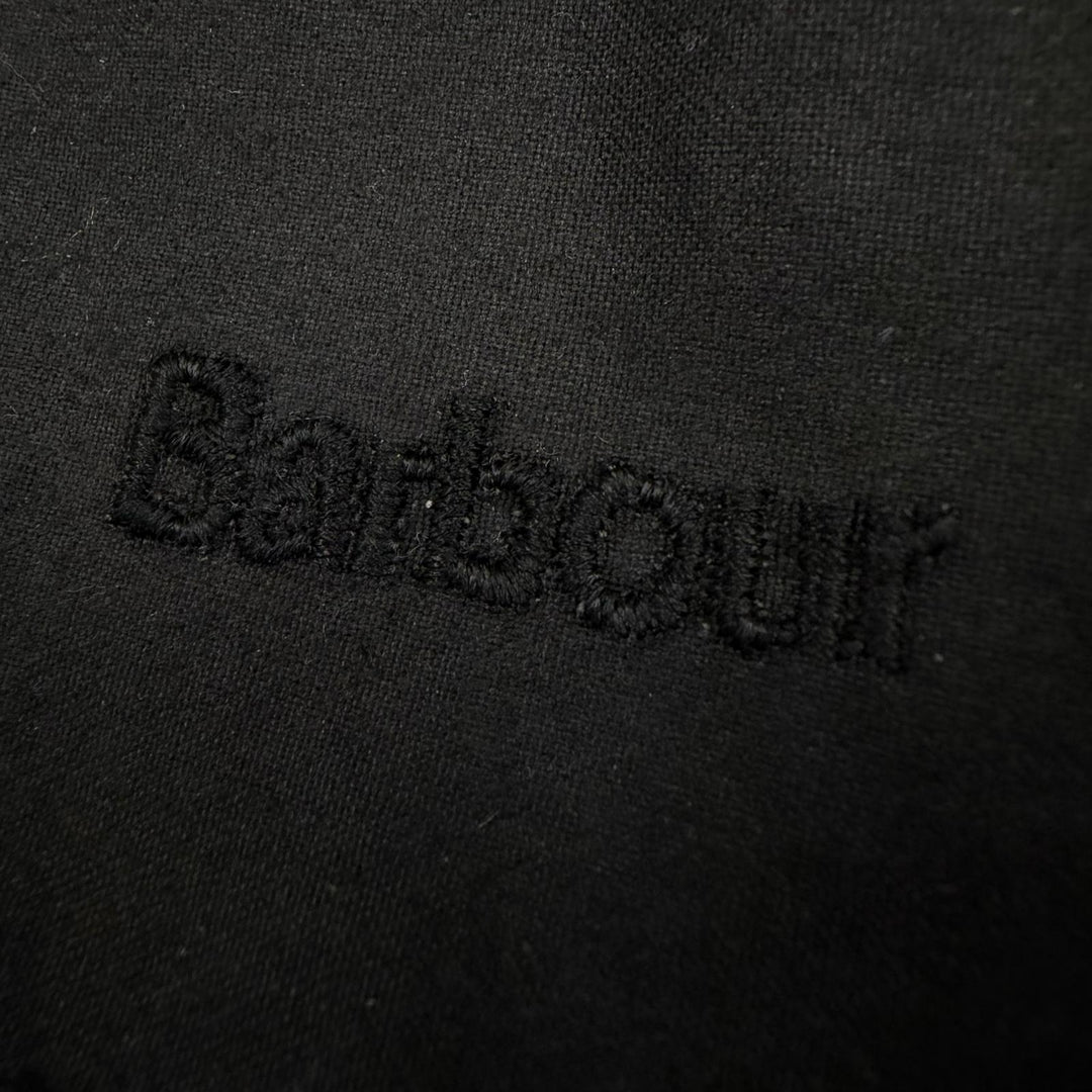 Great Barbour Jacket BEDALE black cotton mens 38 252MWX0018