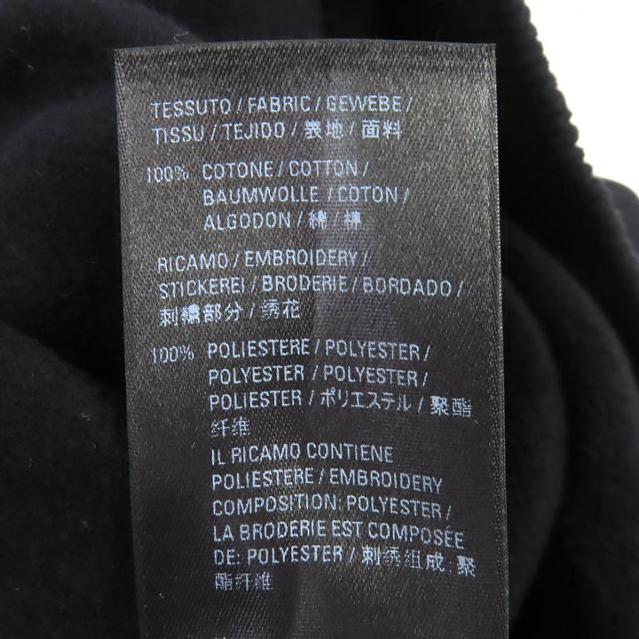 Discounted Great BALENCIAGA NASA Jogger Pants Sweatpants black cotton mens XS 641673