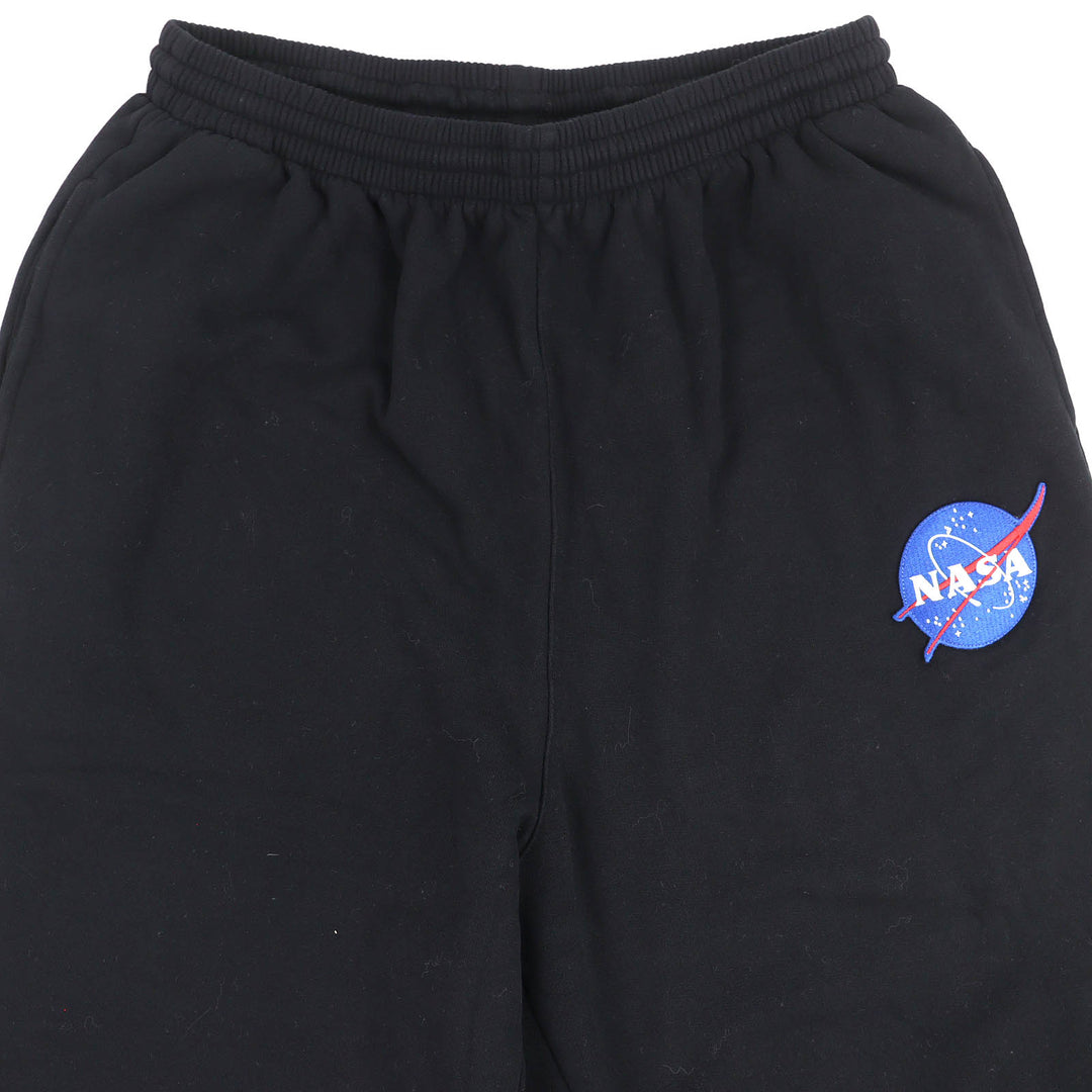 Discounted Great BALENCIAGA NASA Jogger Pants Sweatpants black cotton mens XS 641673
