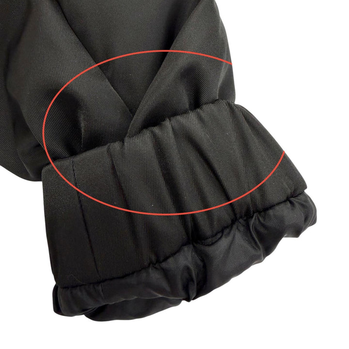 Great MONCLER Down jacket FATSIAN Logo patch Hooded black 0 D20934680005